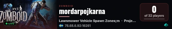 mordarpojkarna live status badge