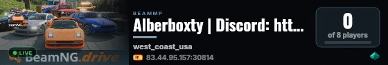Alberboxty | Discord: https://discord.gg/s8RtuHbM4u live status badge