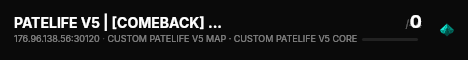 PATELIFE V5 | [COMEBACK] PMA-VOICEðŸ”Š | 10k StartgeldðŸ’µ | Illegale/Legale Fraktionen GesuchtðŸ”Ž |  Performanceâœ… live status badge
