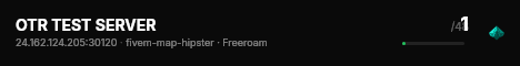OTR TEST SERVER live status badge