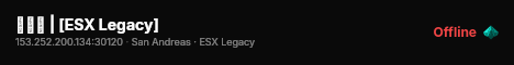 開発用 | [ESX Legacy] live status badge