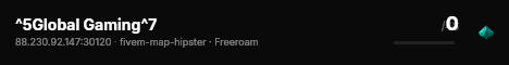 ^5Global Gaming^7 live status badge