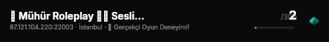 █ Mühür Roleplay ❰❰ Sesli Kaliteli Oyun Keyfi! ❱❱ (Turk/Türk) live status badge