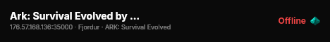 Ark: Survival Evolved by G-Portal.com - (v361.7) live status badge