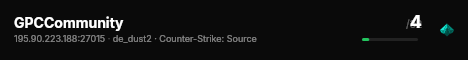 GPCCommunity live status badge