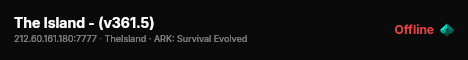 The Island - (v361.5) live status badge