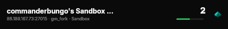 commanderbungo's Sandbox Server live status badge
