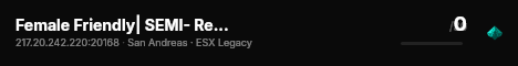 Female Friendly| SEMI- Realistic Economy| PD | EMS | Pets | Gangs | Business Owners | Families | PLUS MORE! | Build your empire | Earn your legacy! live status badge