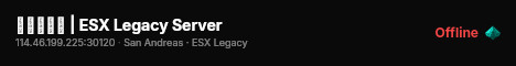 龍龍測試服 | ESX Legacy Server live status badge