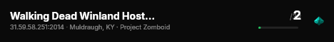 Walking Dead Winland Hosted By Loafhosts.com live status badge