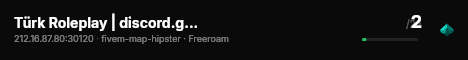 Türk Roleplay | discord.gg/turkroleplay | 0/24 live status badge