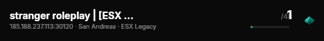 stranger roleplay | [ESX Legacy] live status badge