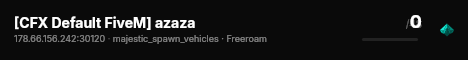 [CFX Default FiveM] azaza live status badge