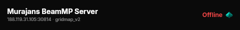 Murajans BeamMP Server live status badge