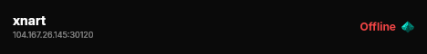 xnart live status badge