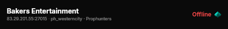 Bakers Entertainment live status badge