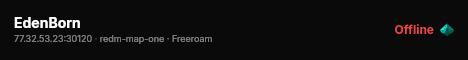 EdenBorn live status badge