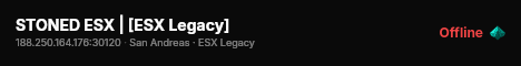 STONED ESX | [ESX Legacy] live status badge