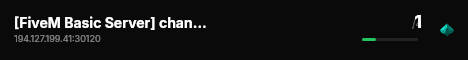 [FiveM Basic Server] change-me live status badge