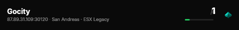 Gocity live status badge