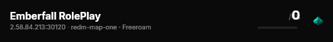 Emberfall RolePlay live status badge