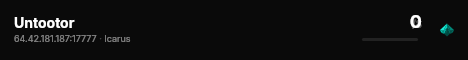 Untootor live status badge