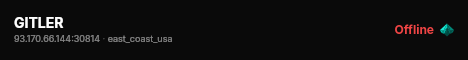 GITLER live status badge
