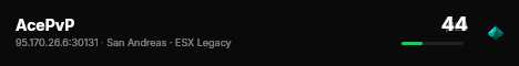 AcePvP live status badge