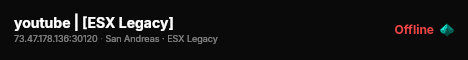 youtube | [ESX Legacy] live status badge