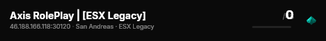 Axis RolePlay | [ESX Legacy] live status badge