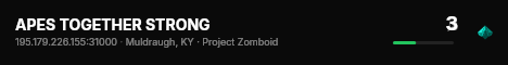 APES TOGETHER STRONG live status badge