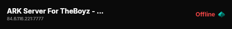 ARK Server For TheBoyz - (v358.24) live status badge