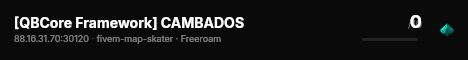 [QBCore Framework] CAMBADOS live status badge