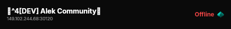 😈^4[DEV] Alek Community😈  live status badge
