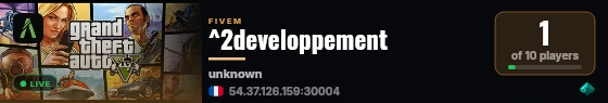 ^2developpement live status badge
