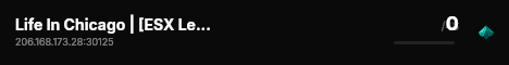 [FiveM Basic Server] Life In Chicago live status badge