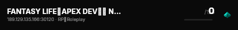 FANTASY LIFEᆞAPEX DEVᆞ❌ NO WHITELIST ❌ live status badge