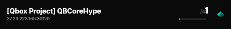 [Qbox Project] QBCoreHype live status badge