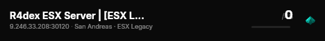 Toxic Redzone live status badge