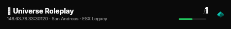🌀 Universe Roleplay live status badge