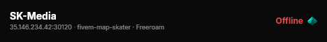 SK-Media live status badge