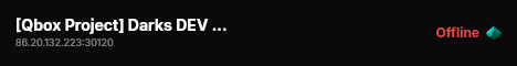 [Qbox Project] Darks DEV SERVER live status badge