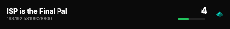 ISP is the Final Pal live status badge