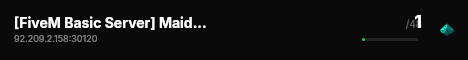 [FiveM Basic Server] Maiden Dev live status badge