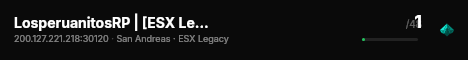 LosperuanitosRP | [ESX Legacy] live status badge