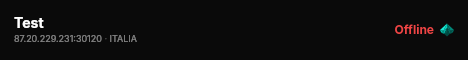 Test live status badge