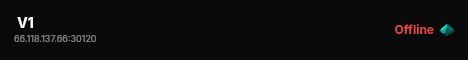  V1 live status badge
