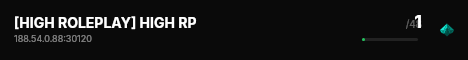 [HIGH ROLEPLAY] HIGH RP live status badge