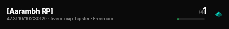 [Aarambh RP] live status badge