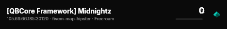 [QBCore Framework] Midnightz live status badge